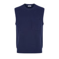 Malo Blauer Polyester-Pullover