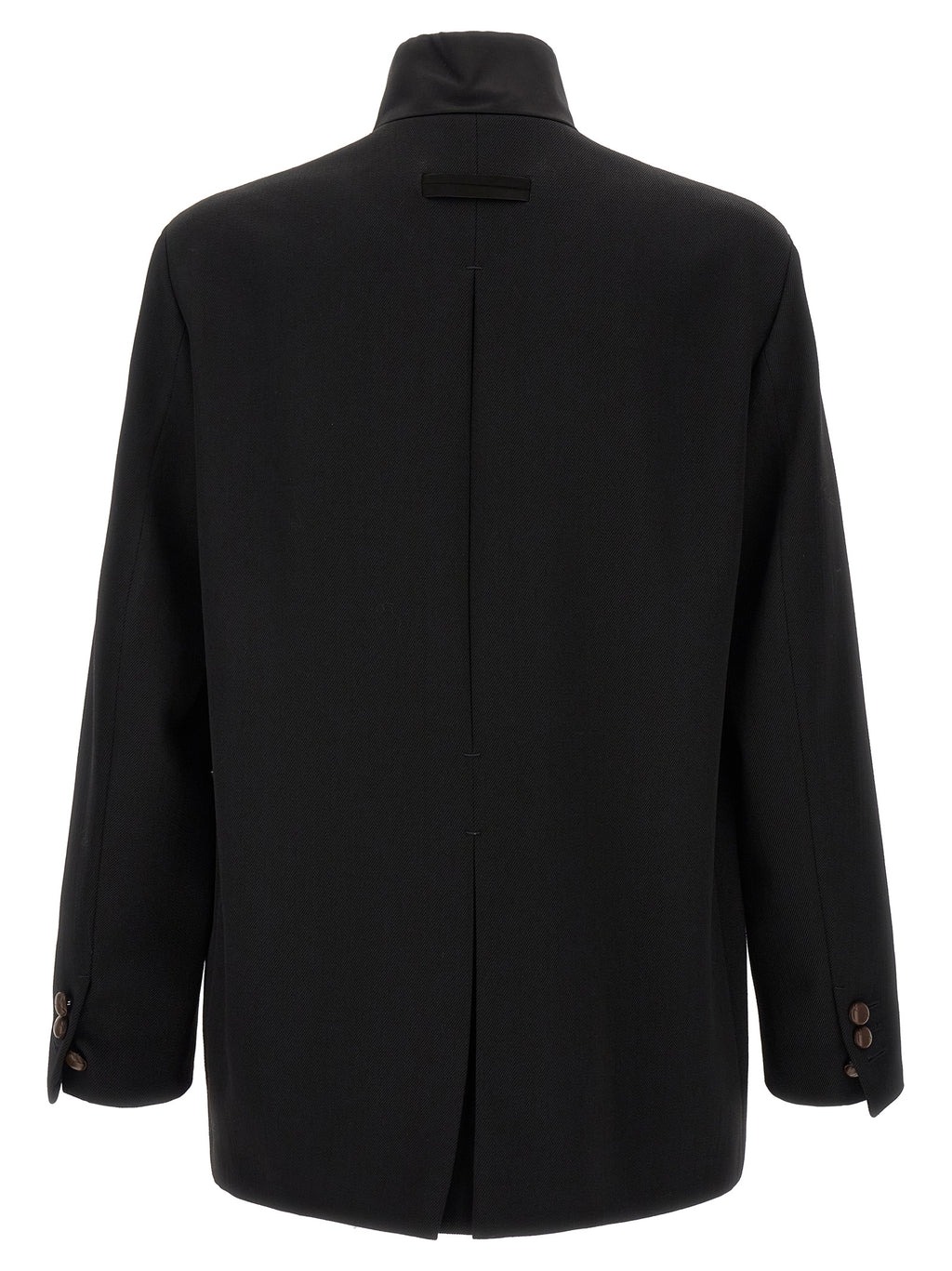 ZEGNA Schwarzer Wollblazer