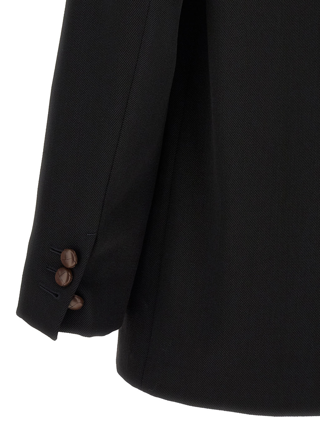 ZEGNA Schwarzer Wollblazer