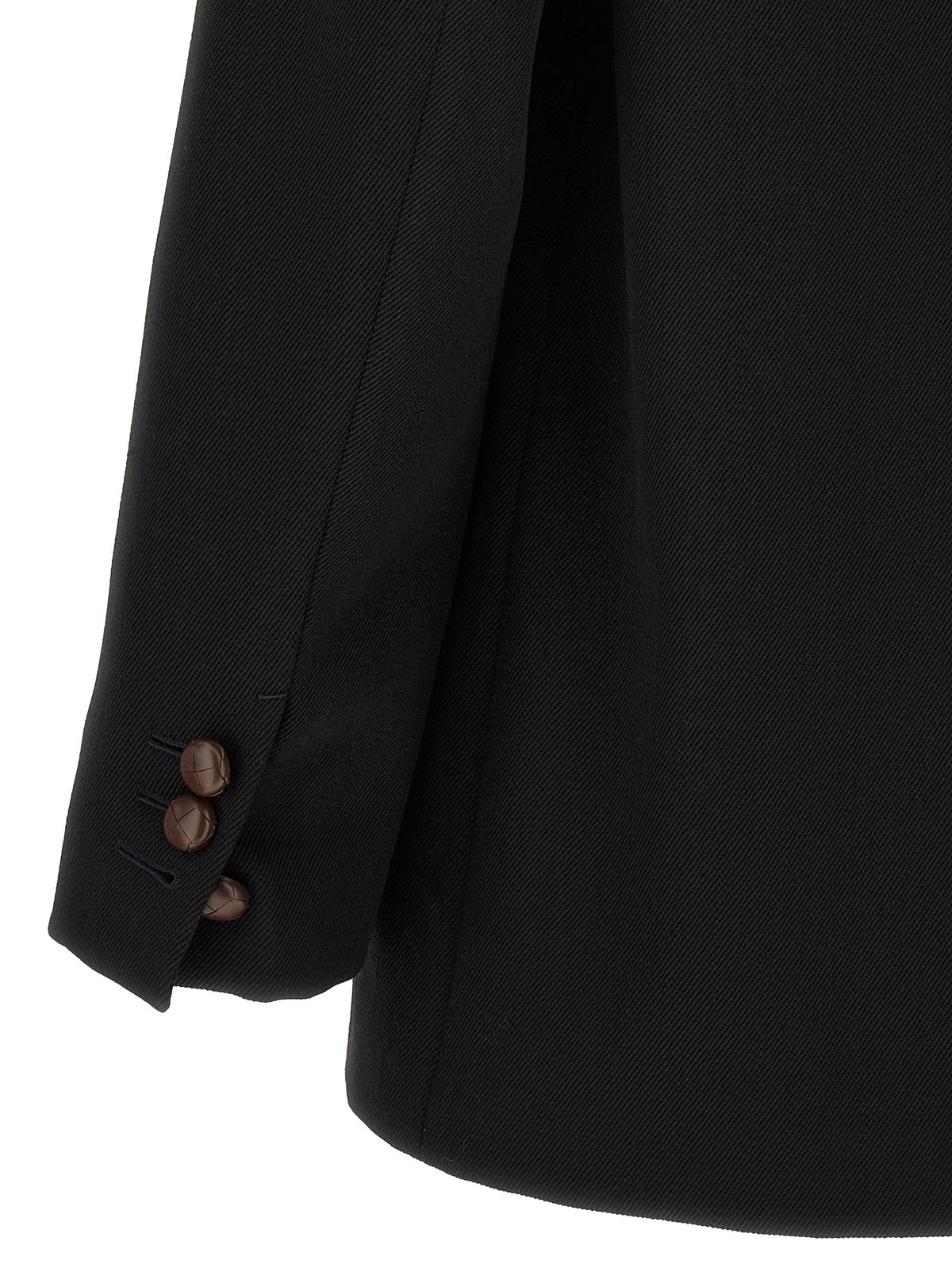 ZEGNA Schwarzer Wollblazer