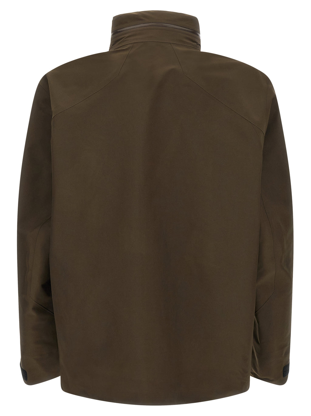 Arc'teryx Veilance Braune Nylon-Shell-Jacke