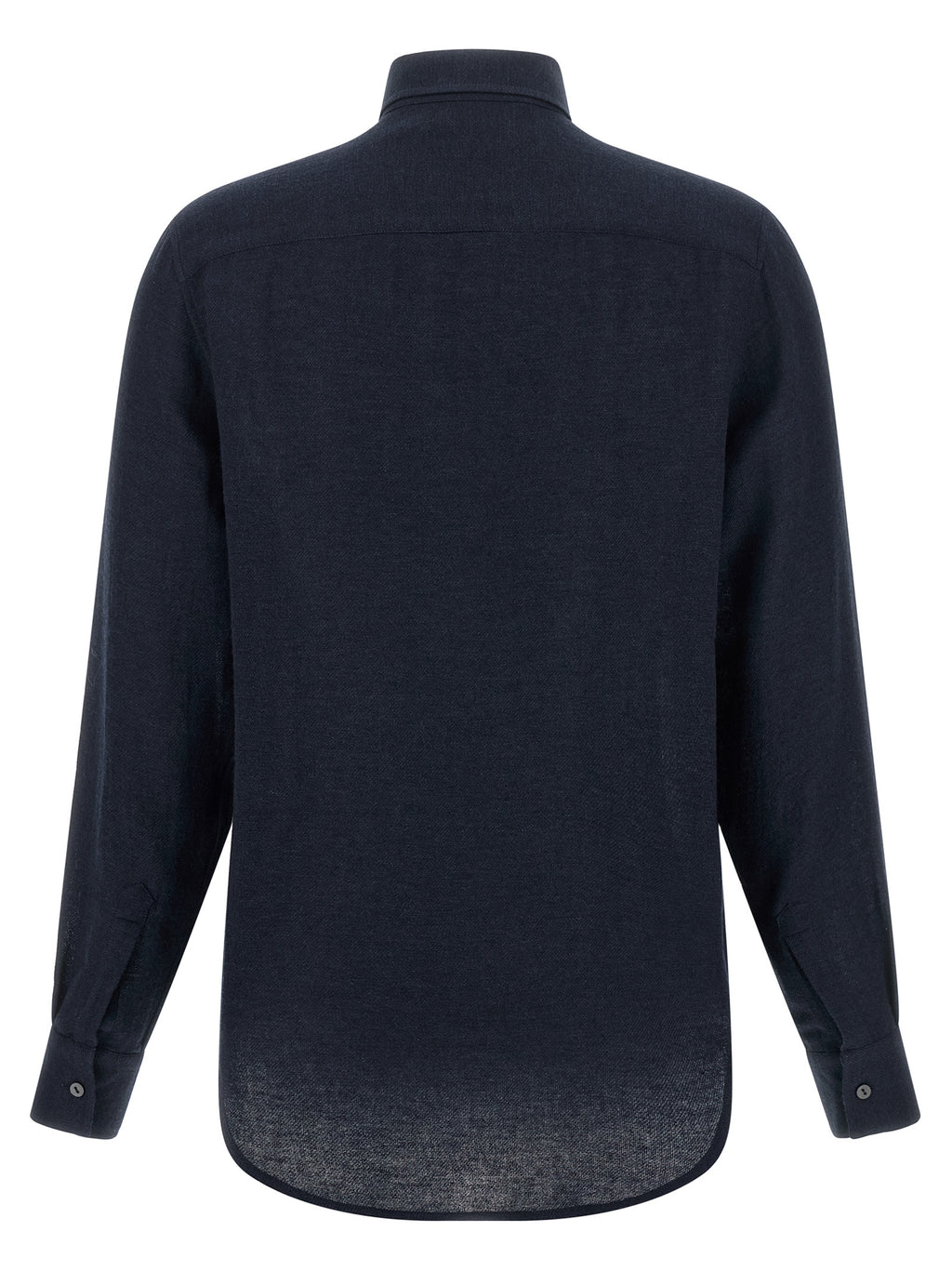 XACUS Blaue Viskose-Bluse