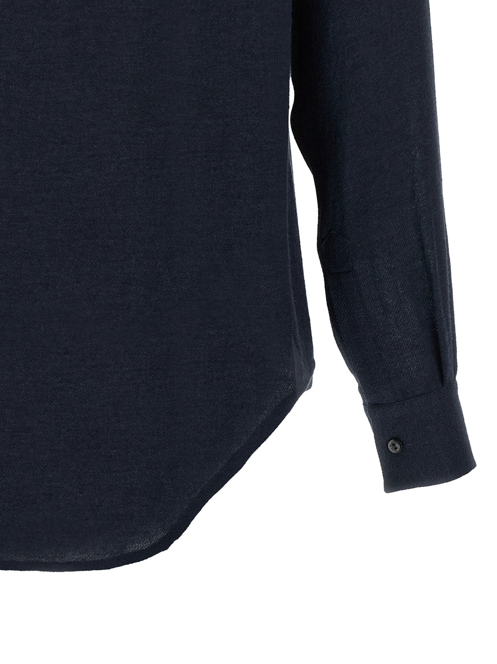 XACUS Blaue Viskose-Bluse