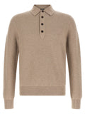ZEGNA Beige Kaschmir-Poloshirt