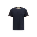 Valentino Garavani Blaues Baumwoll-T-Shirt