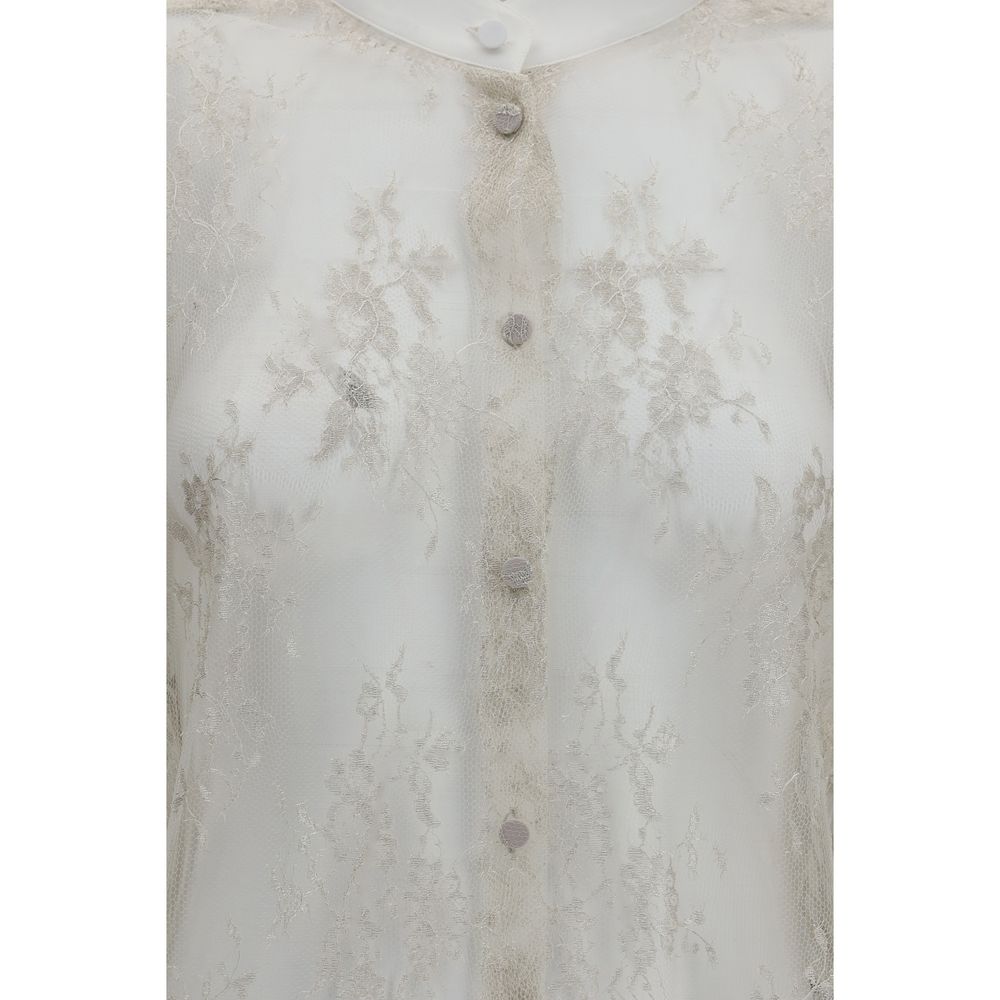 Tom Ford Beige Polyamid-Bluse
