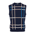 Malo Blauer Baumwollpullover für Herren