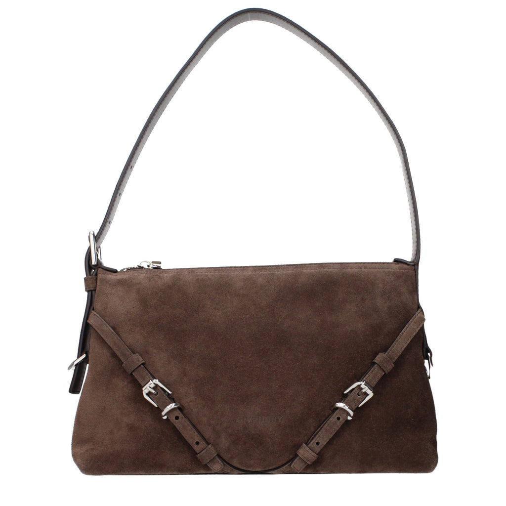 Givenchy Braune Leder Schultertasche