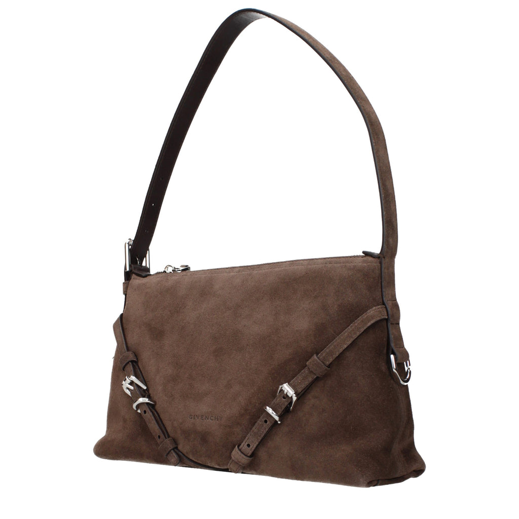 Givenchy Braune Leder Schultertasche