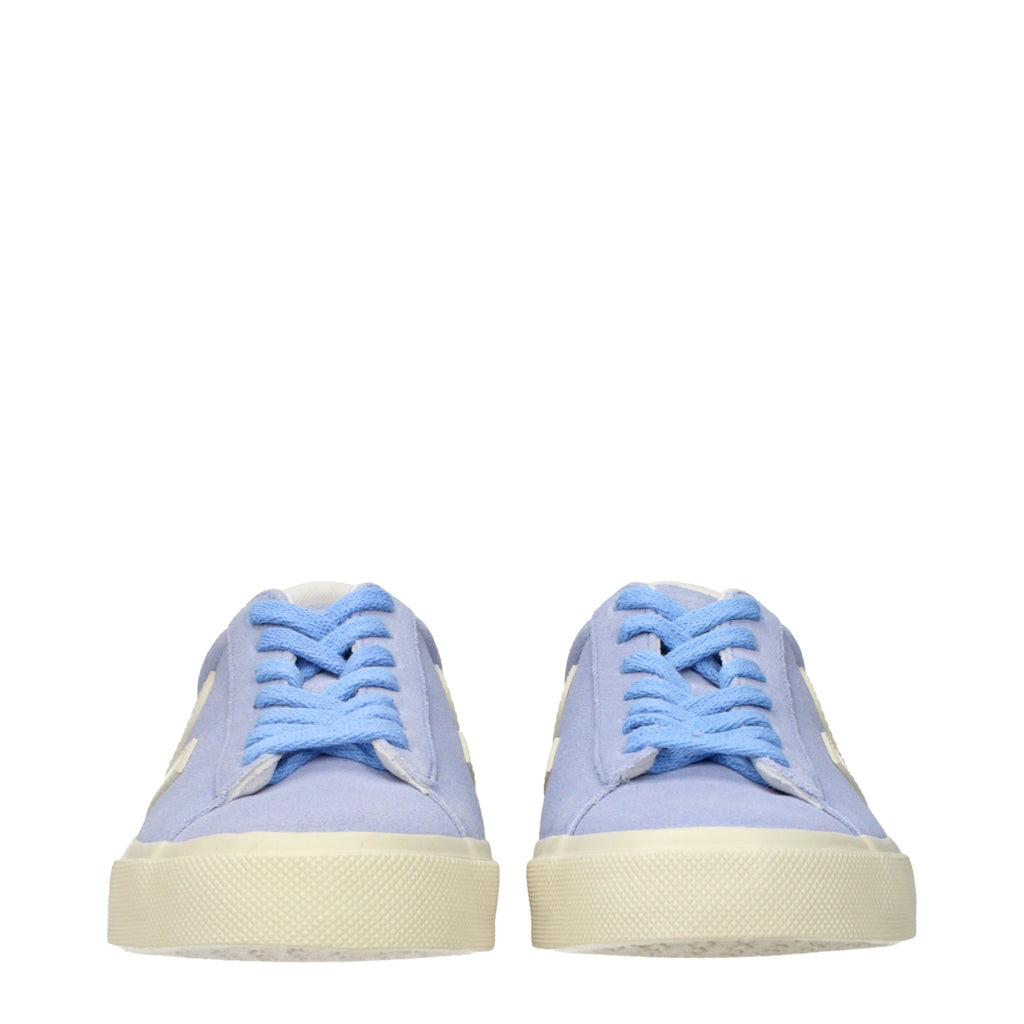 Veja Lila Leder Low-Top-Sneaker