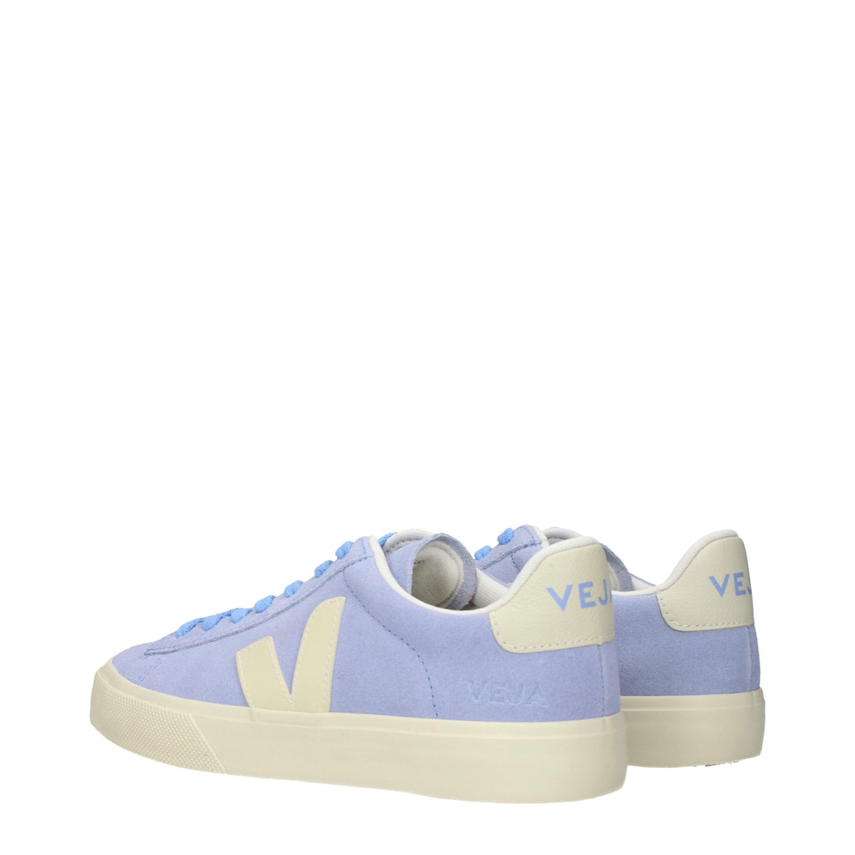 Veja Lila Leder Low-Top-Sneaker
