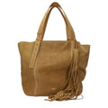 Golden Goose Braune Leder Schultertasche