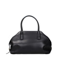 THEMOIRè Schwarze Lederhandtasche