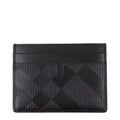 Burberry Schwarzer Kartenhalter aus Leder