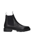 Celine Schwarze Leder-Stiefeletten