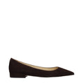 Jimmy Choo Ballerinas aus braunem Leder