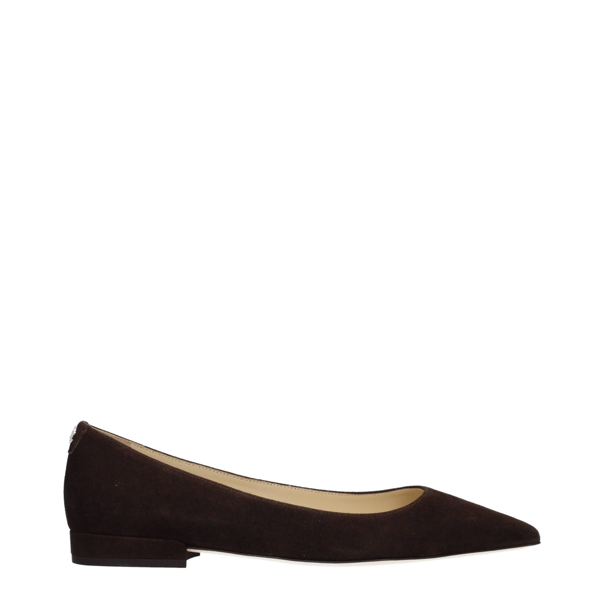 Jimmy Choo Ballerinas aus braunem Leder