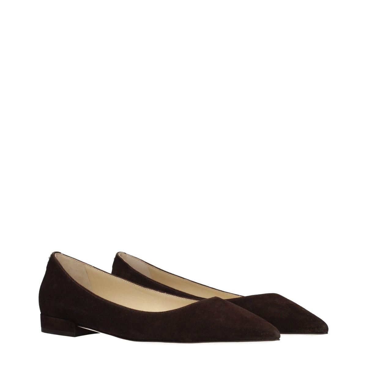 Jimmy Choo Ballerinas aus braunem Leder