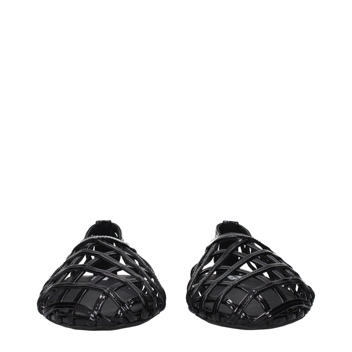 Alaïa Schwarze Ballerinas aus Leder