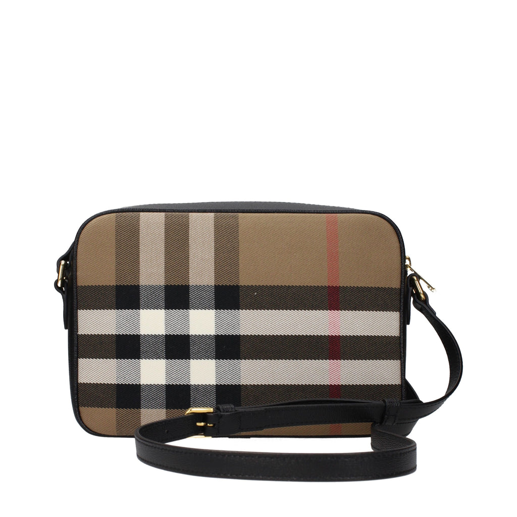 Burberry Beige Stoff-Umhängetasche