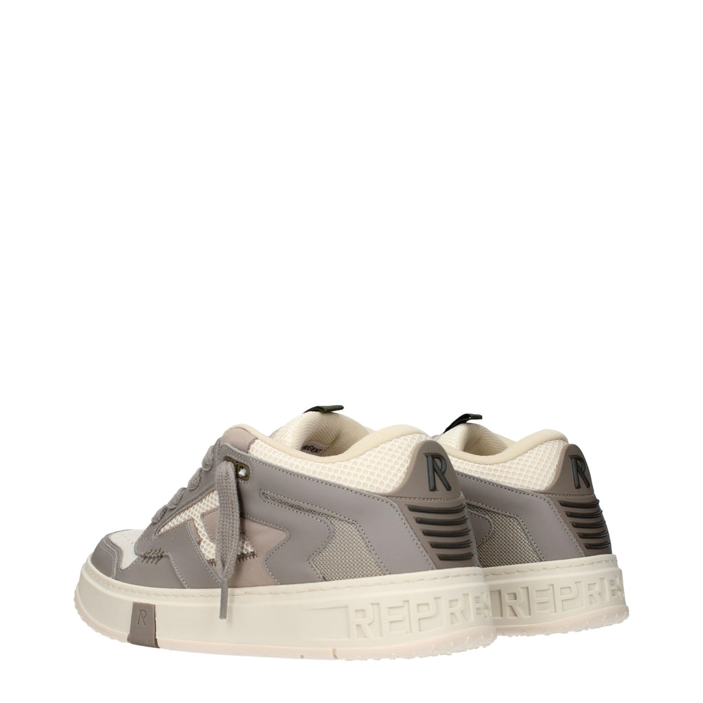 Represent Weiße Leder Chunky Sneaker