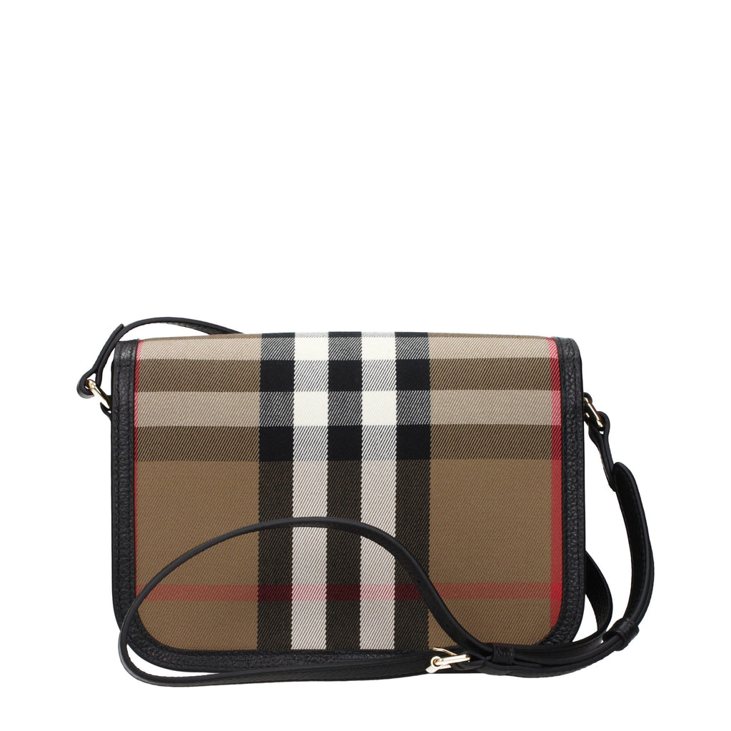 Burberry Braune Umhängetasche aus Stoff