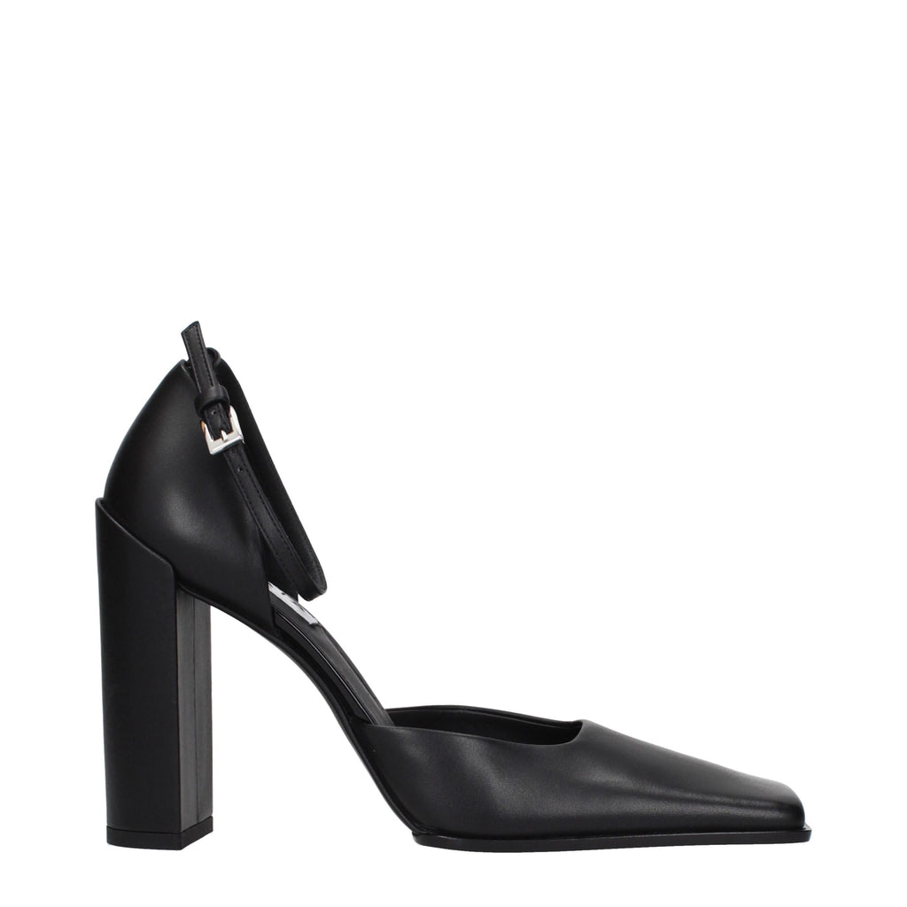 Alaïa Schwarze Leder Pumps mit hohem Absatz
