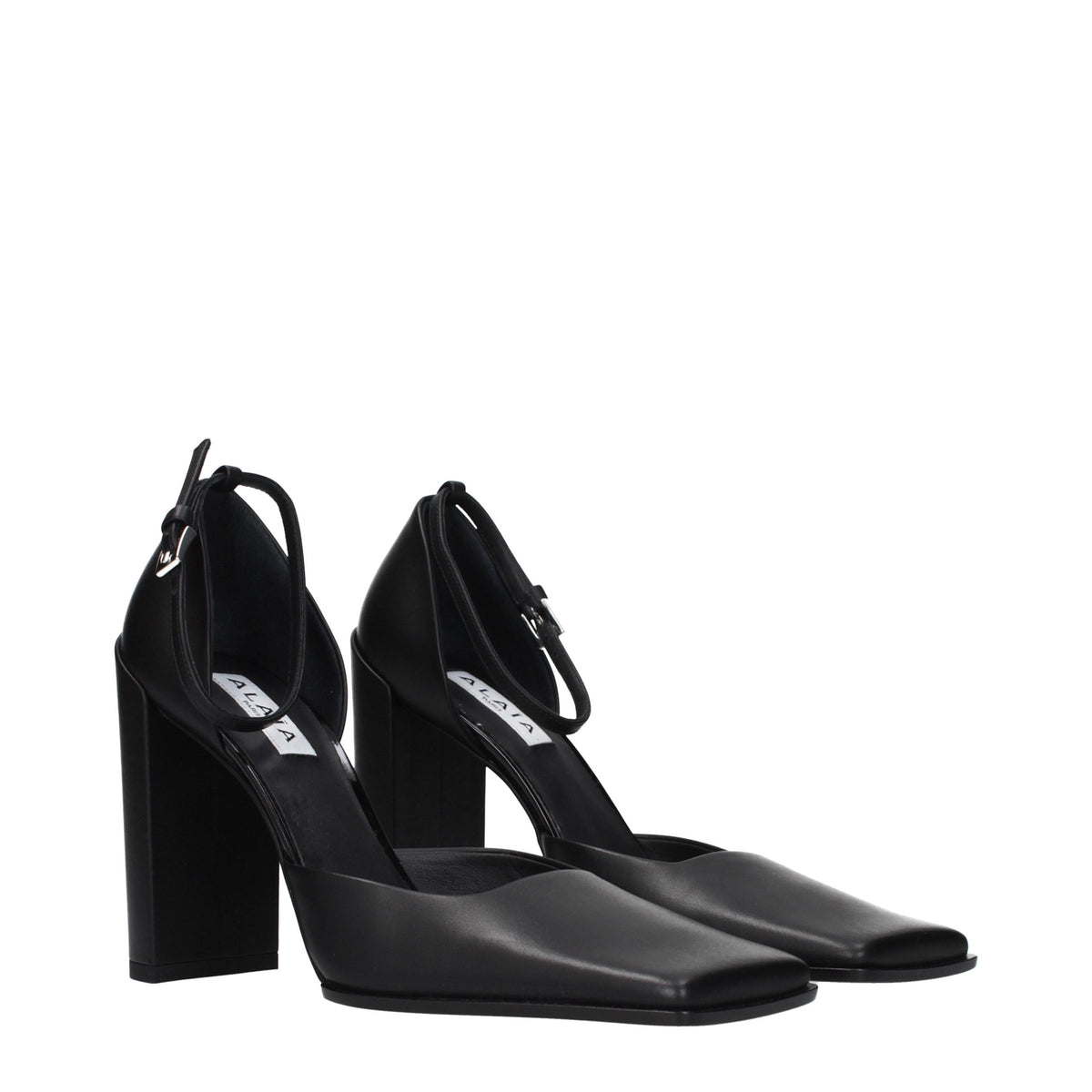 Alaïa Schwarze Leder Pumps mit hohem Absatz