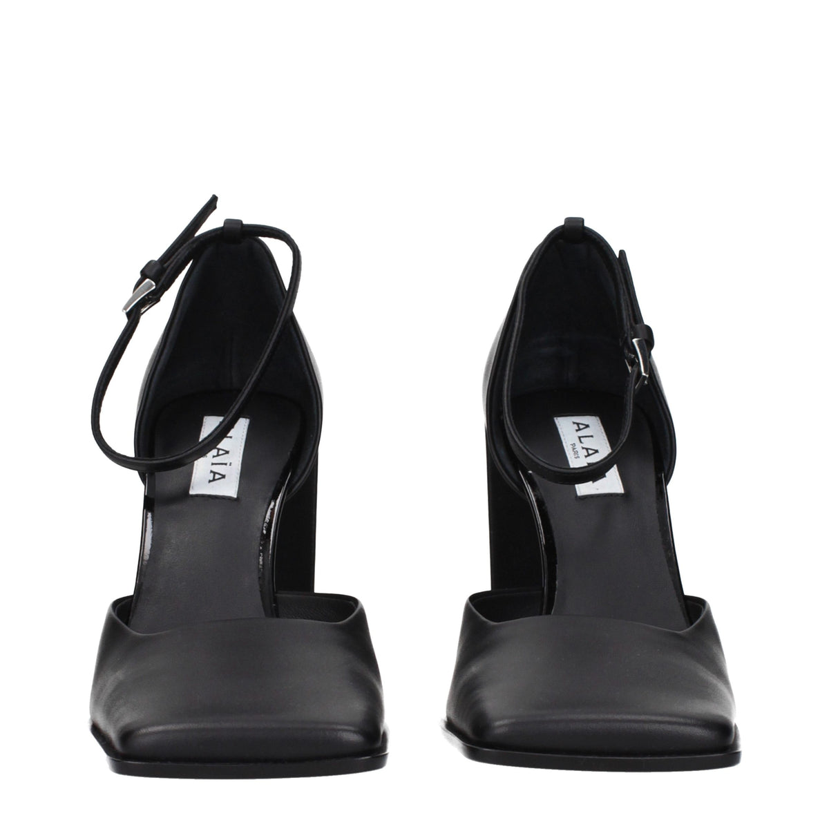 Alaïa Schwarze Leder Pumps mit hohem Absatz