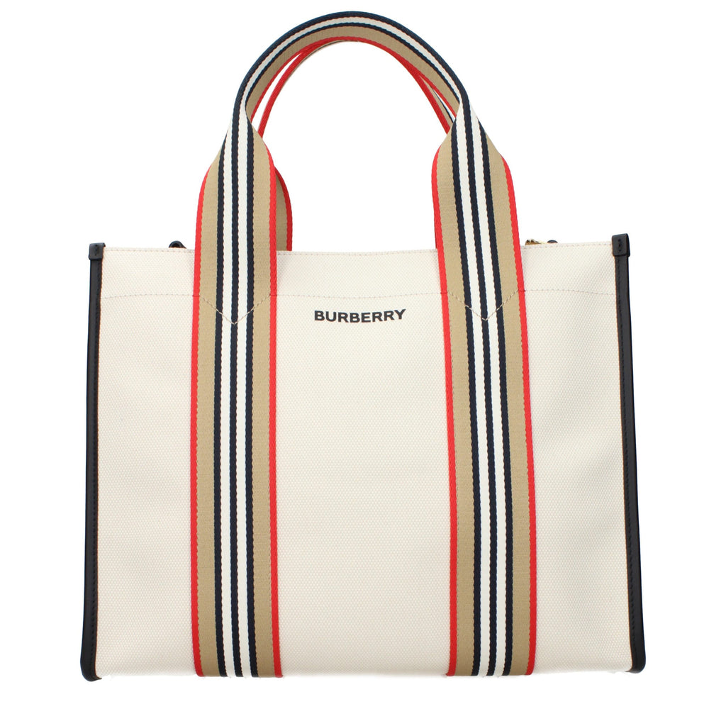 Burberry Beige Stoff-Handtasche