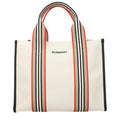 Burberry Beige Stoff-Handtasche