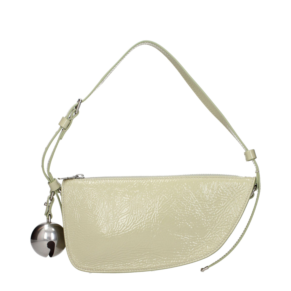 Burberry Grüne Leder Schultertasche