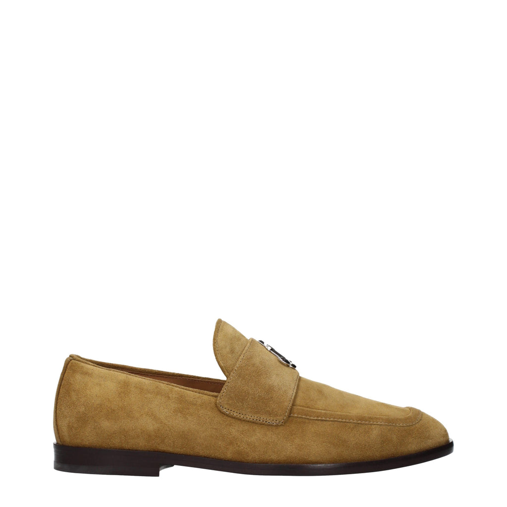 Jimmy Choo Braune Loafer aus Leder zum Hineinschlüpfen