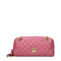 Versace Schultertasche aus pinkfarbenem Leder
