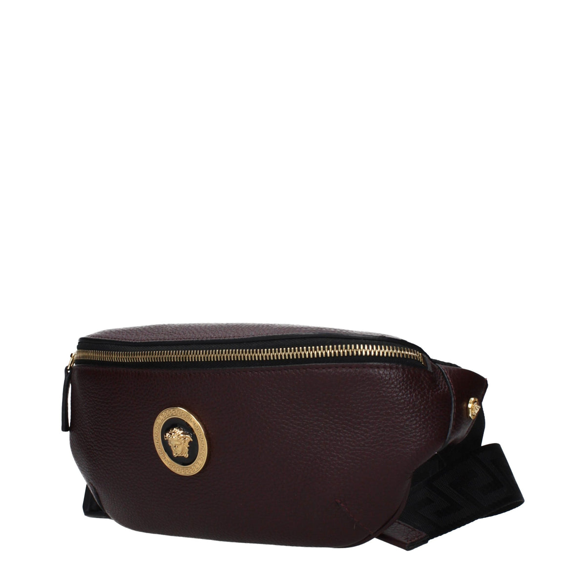 Versace Lila Lederrucksack