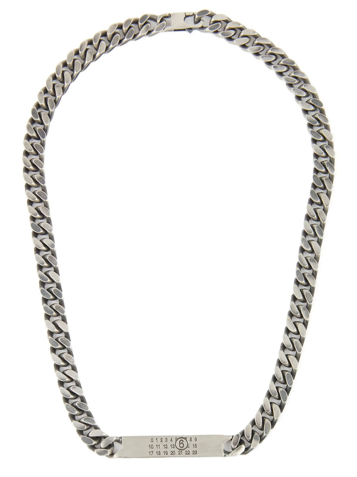 MM6 Maison Margiela Halskette aus Silbermessing
