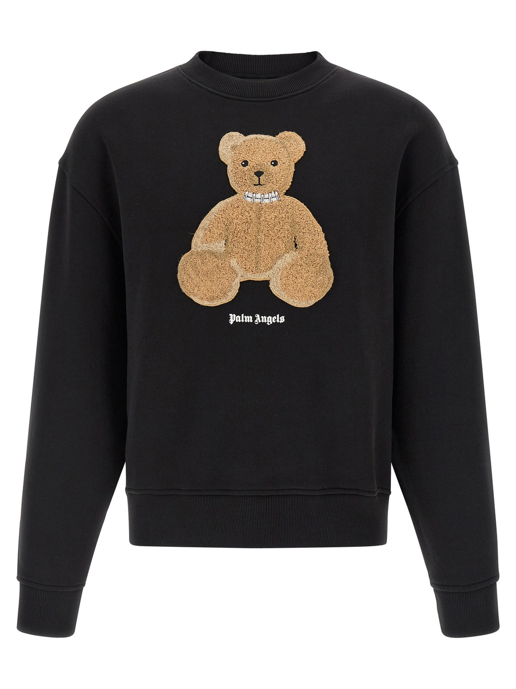 Palm Angels Schwarzer Baumwoll-Sweatshirt