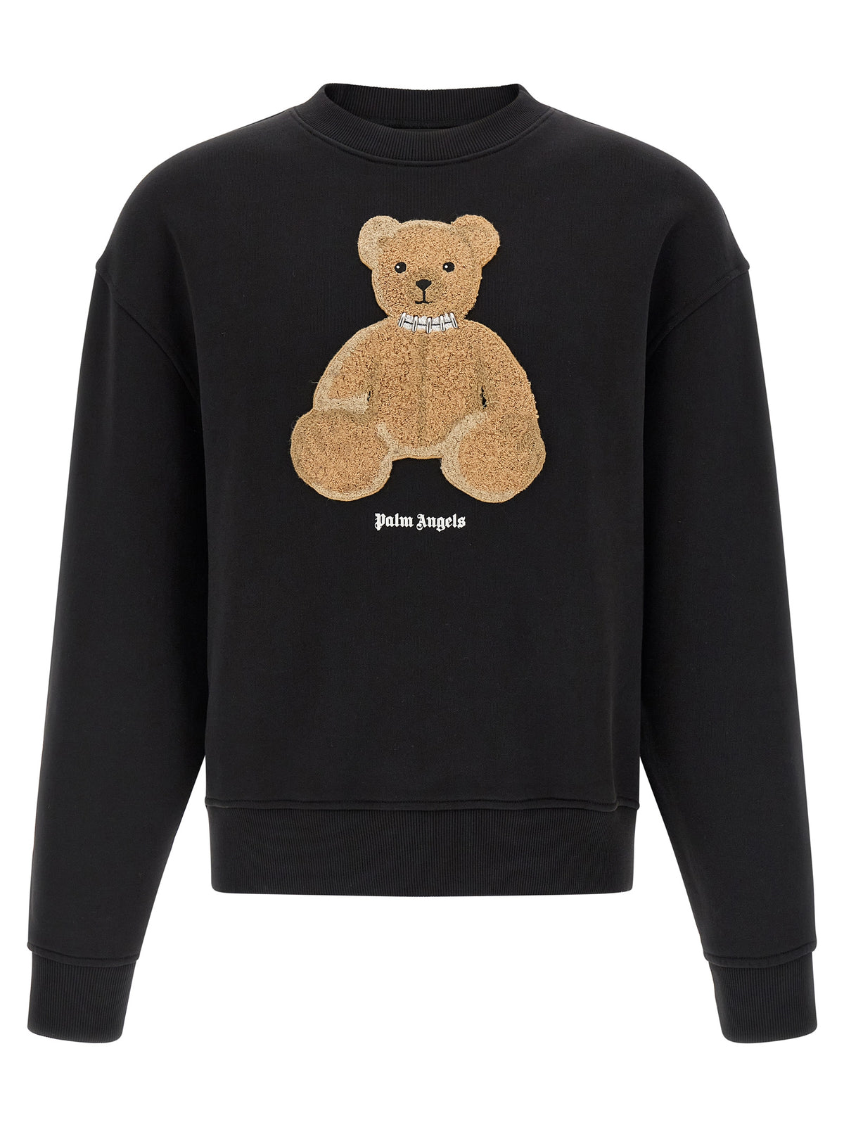Palm Angels Schwarzer Baumwoll-Sweatshirt