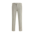 PT Torino Graue Baumwoll-Freizeithose