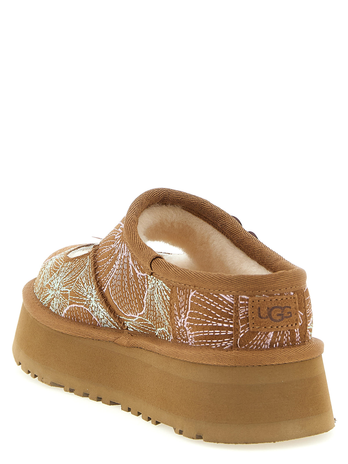 UGG Mehrfarbige Leder-Ballerinas