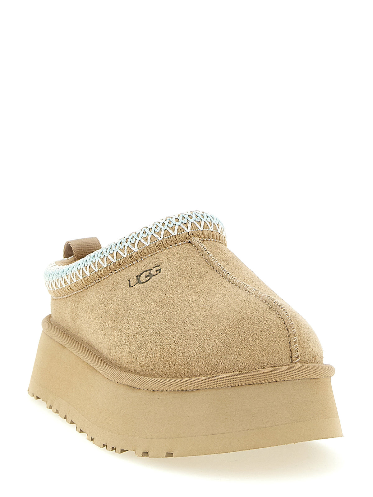 UGG Beige Leder Mules