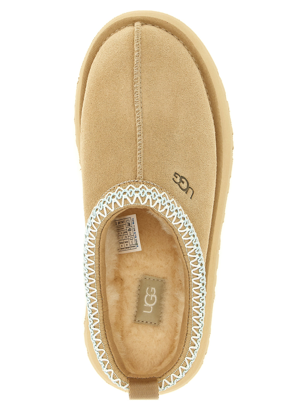 UGG Beige Leder Mules