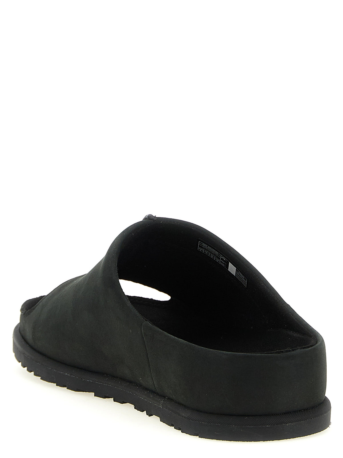UGG Schwarze Leder-Slipper