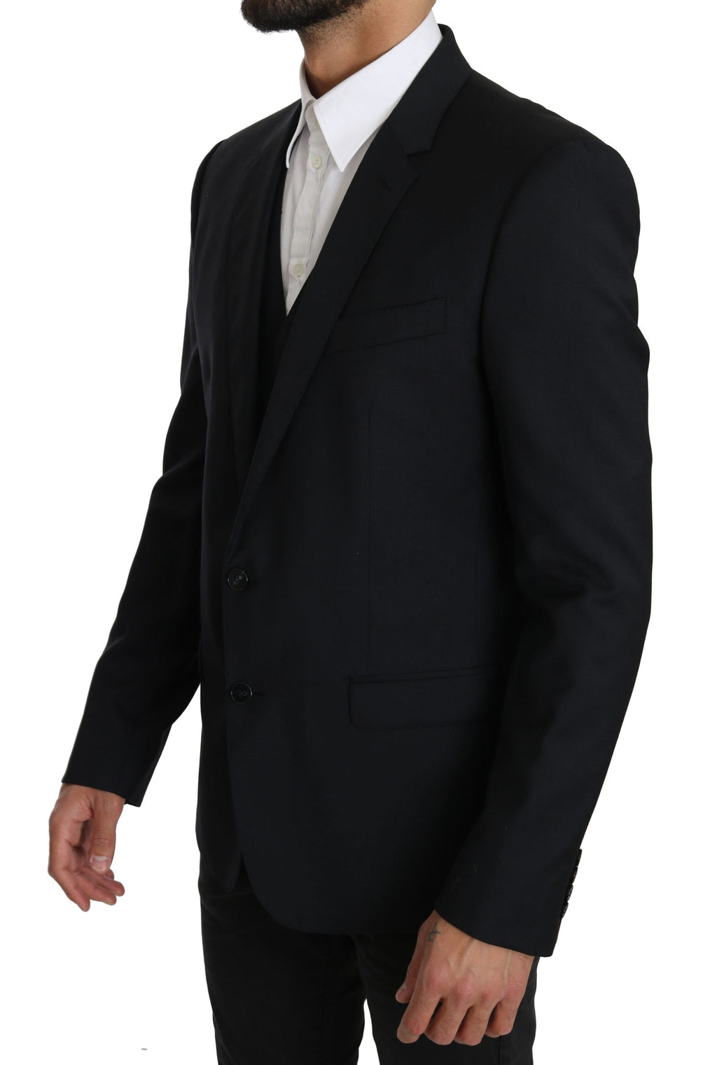 Dolce & Gabbana Blauer Viskose-Zweiteiler