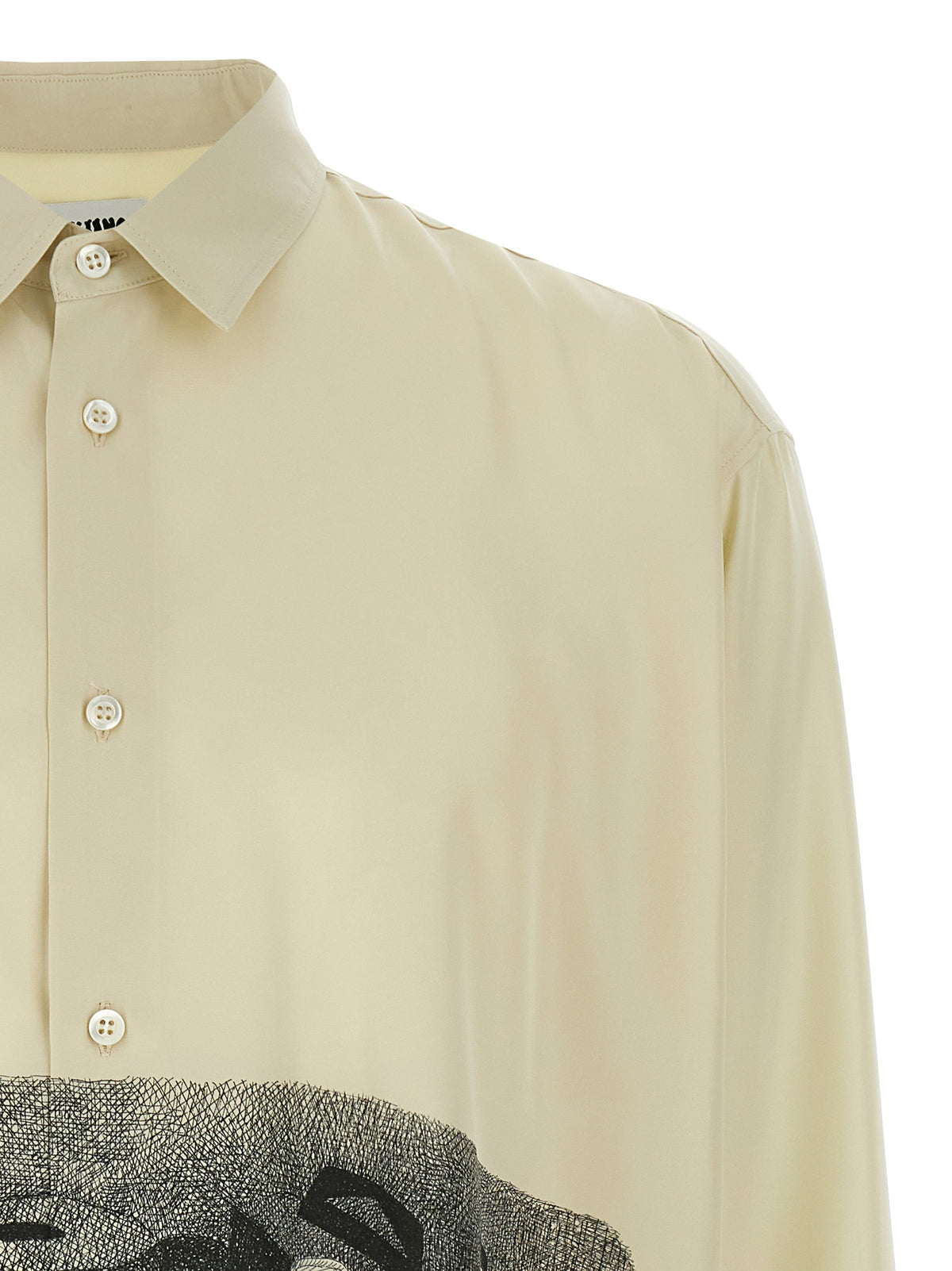 Magliano Beige Seidenbluse