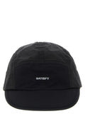 SATISFY Schwarze Polyamid-Kappe (Baseball Cap)