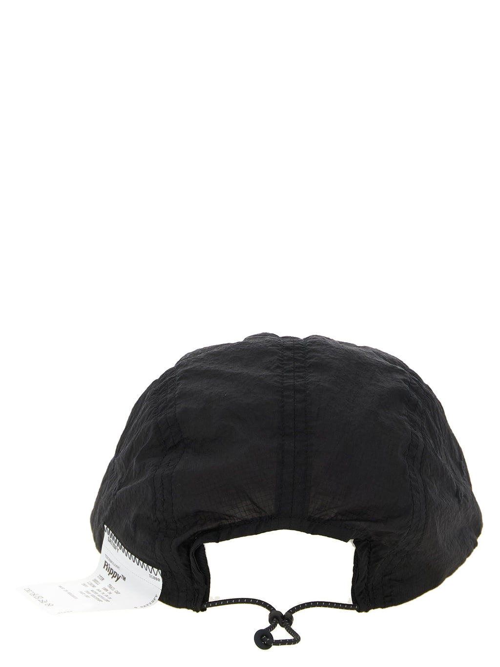 SATISFY Schwarze Polyamid-Kappe (Baseball Cap)