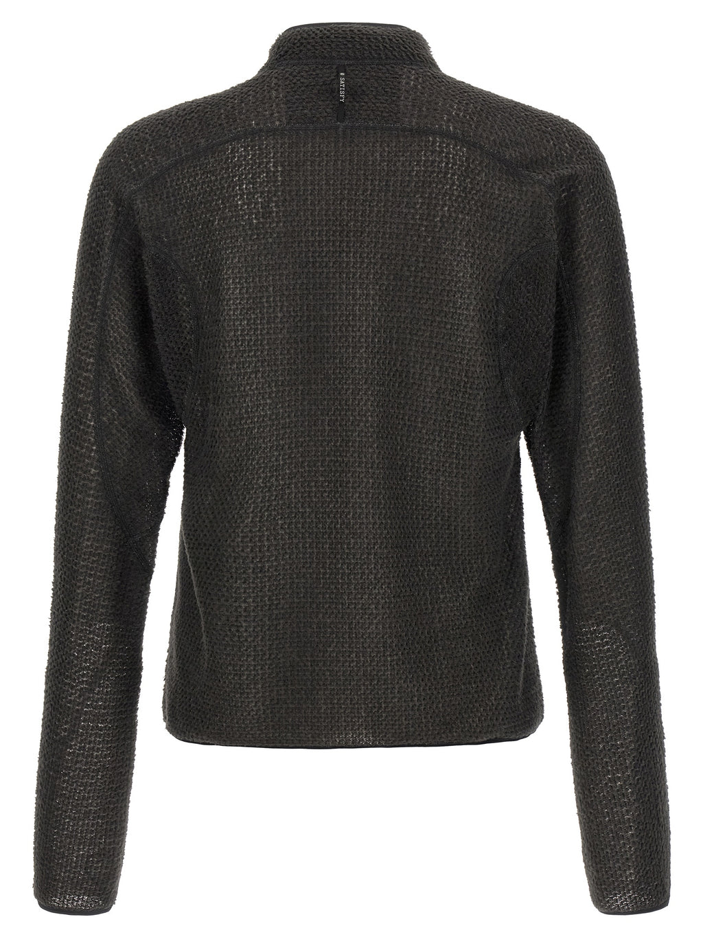 SATISFY Schwarzer Polyester-Sweatshirt
