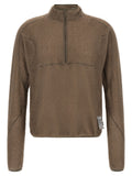 SATISFY Brauner Polyester-Pullover