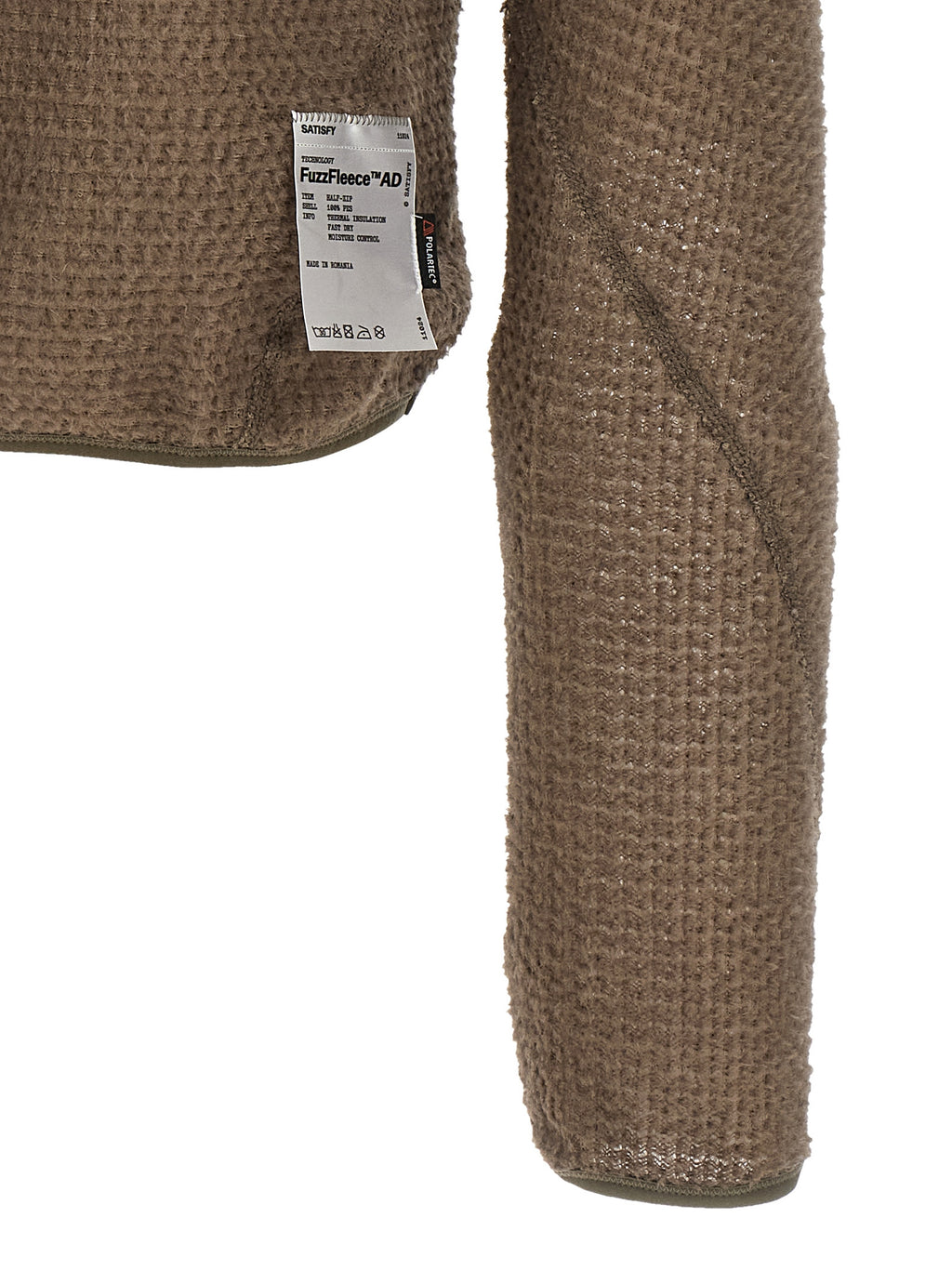 SATISFY Brauner Polyester-Pullover